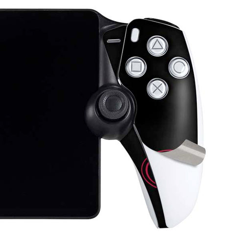 NFL San Francisco 49ers Black Performance Series PlayStation Portal Remote Player Skin