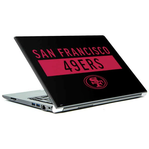 NFL San Francisco 49ers Black Performance Series Portege Z30t/Z30t-A Skin
