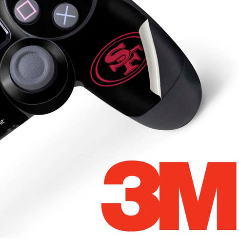 NFL San Francisco 49ers Black Performance Series PS4 Controller Skin