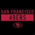 NFL San Francisco 49ers Black Performance Series PS4 Controller Skin