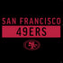 NFL San Francisco 49ers Black Performance Series PS4 Pro/Slim Controller Skin