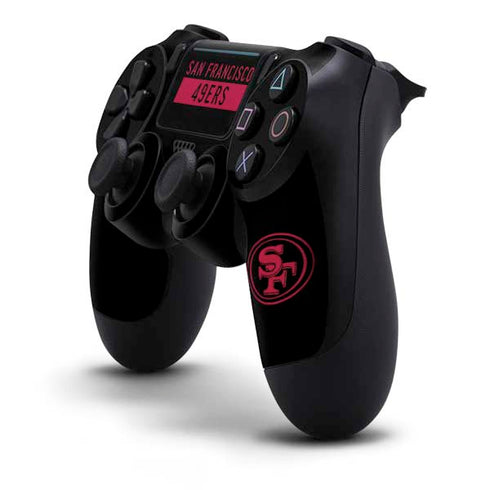 NFL San Francisco 49ers Black Performance Series PS4 Pro/Slim Controller Skin