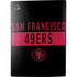 NFL San Francisco 49ers Black Performance Series PS5 Bundle Skin