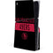 NFL San Francisco 49ers Black Performance Series PS5 Slim Disk Console Skin