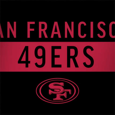NFL San Francisco 49ers Black Performance Series HP Spectre Skin