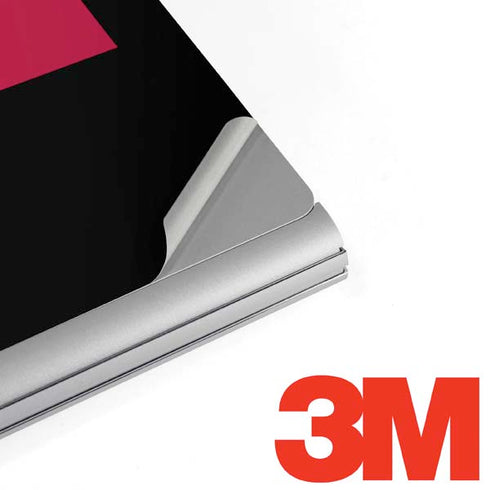 NFL San Francisco 49ers Black Performance Series Surface Book 2 15in Skin