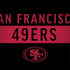NFL San Francisco 49ers Black Performance Series Surface Book 2 15in Skin