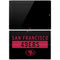 NFL San Francisco 49ers Black Performance Series Surface Pro 3 Skin