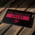 NFL San Francisco 49ers Black Performance Series Surface Pro 6 Skin