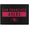 NFL San Francisco 49ers Black Performance Series Surface Pro 9 Skin