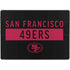 NFL San Francisco 49ers Black Performance Series Surface Pro 9 Skin