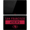 NFL San Francisco 49ers Black Performance Series Surface Pro Tablet Skin