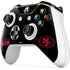 NFL San Francisco 49ers Black Performance Series Xbox One S Controller Skin