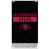 NFL San Francisco 49ers Black Performance Series Xbox Series S Console Skin