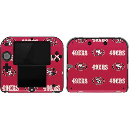 NFL San Francisco 49ers Blitz Series Nintendo 2DS Skin