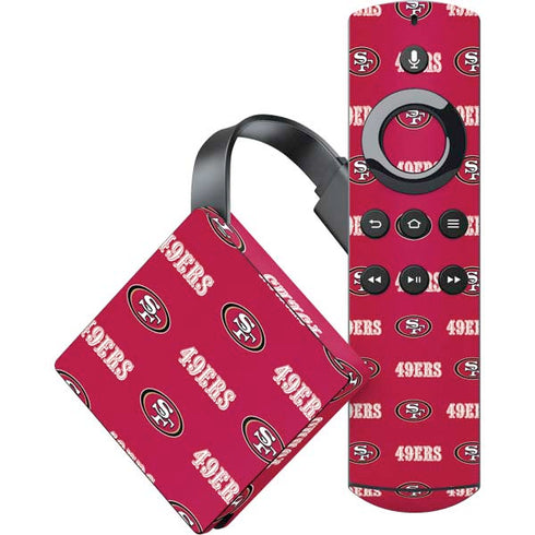 NFL San Francisco 49ers Blitz Series Amazon Fire TV Skin