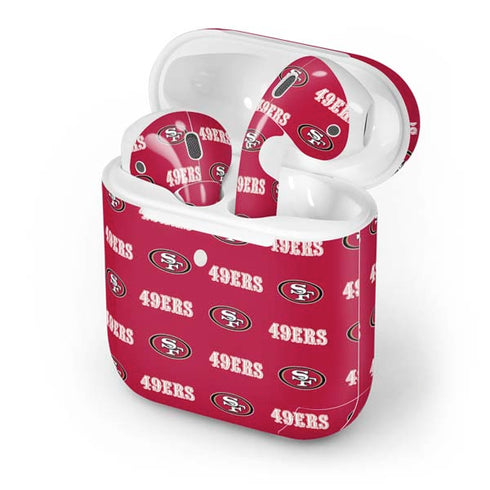NFL San Francisco 49ers Blitz Series Apple AirPods 2 Skin