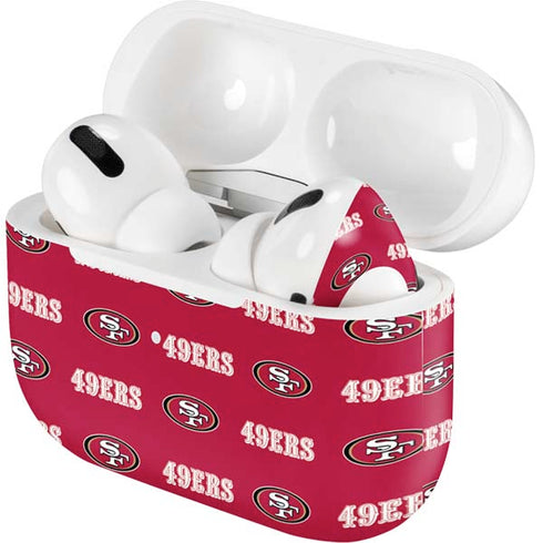NFL San Francisco 49ers Blitz Series Apple AirPods Pro Skin