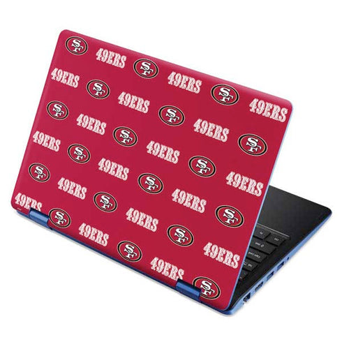 NFL San Francisco 49ers Blitz Series Aspire R11 11.6in Skin