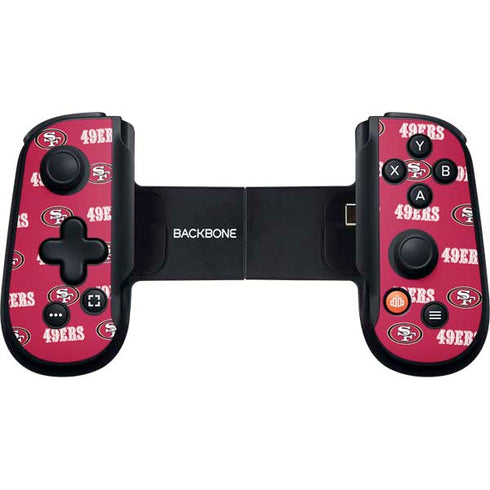 NFL San Francisco 49ers Blitz Series Backbone One for iPhone Game Controller Skin