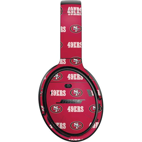 NFL San Francisco 49ers Blitz Series Bose QuietComfort 35 Headphones Skin