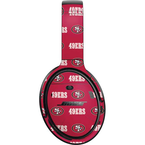 NFL San Francisco 49ers Blitz Series Bose QuietComfort 35 II Headphones Skin