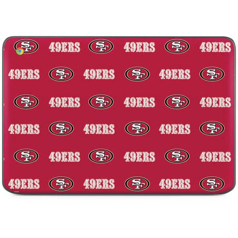 NFL San Francisco 49ers Blitz Series HP Chromebook Skin