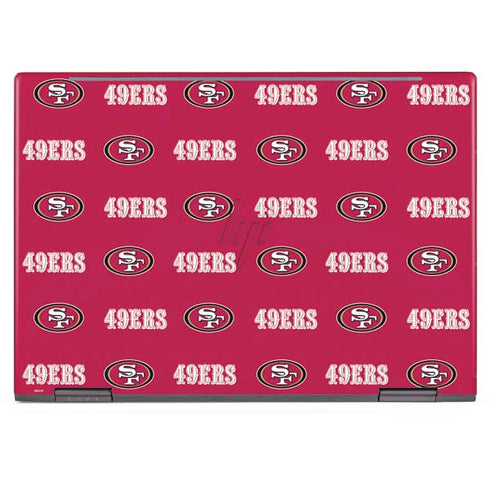 NFL San Francisco 49ers Blitz Series HP Envy Skin