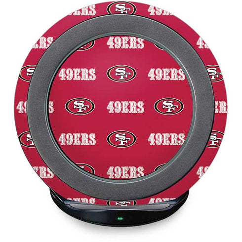 NFL San Francisco 49ers Blitz Series Fast Charge Wireless Charging Stand Skin