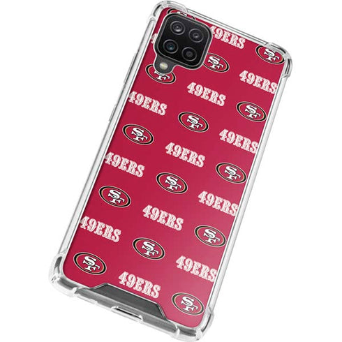 NFL San Francisco 49ers Blitz Series Galaxy A12 Clear Case