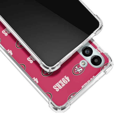 NFL San Francisco 49ers Blitz Series Galaxy A13 5G Clear Case