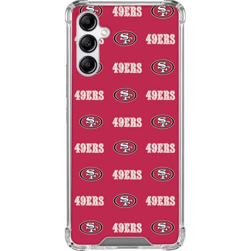 NFL San Francisco 49ers Blitz Series Galaxy A14 5G Clear Case