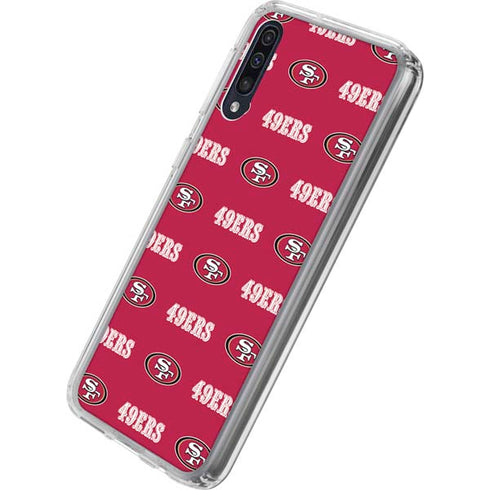 NFL San Francisco 49ers Blitz Series Galaxy A50 Clear Case