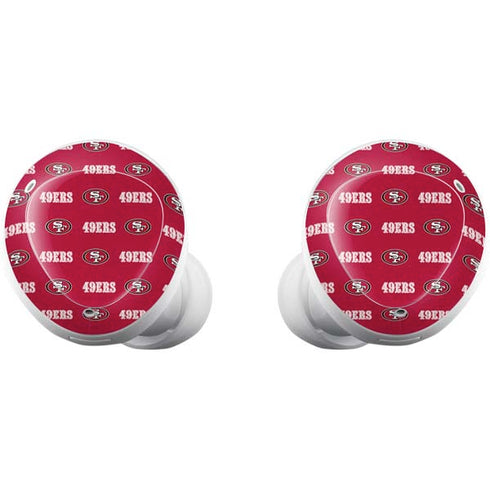 NFL San Francisco 49ers Blitz Series Galaxy Buds Plus Skin