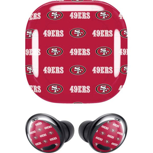 NFL San Francisco 49ers Blitz Series Galaxy Buds Pro Skin