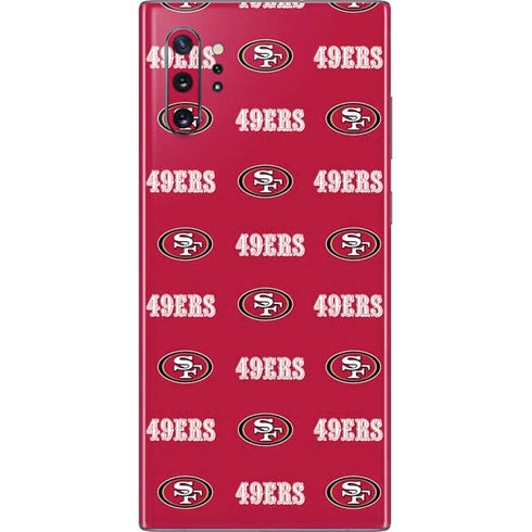 NFL San Francisco 49ers Blitz Series Galaxy Note 10 Plus Skin