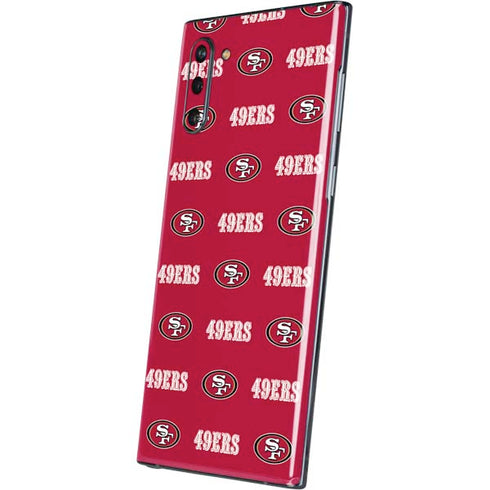 NFL San Francisco 49ers Blitz Series Galaxy Note 10 Skin