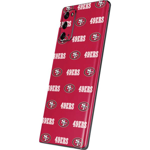 NFL San Francisco 49ers Blitz Series Galaxy Note20 5G Skin