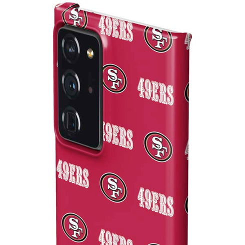 NFL San Francisco 49ers Blitz Series Galaxy Note20 Ultra 5G Lite Case