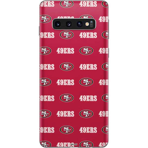 NFL San Francisco 49ers Blitz Series Galaxy S10 Skin
