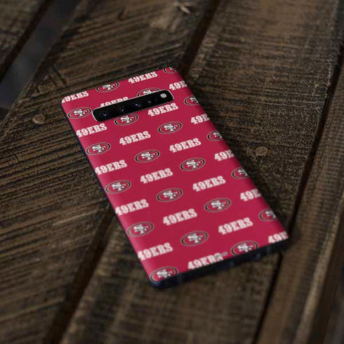 NFL San Francisco 49ers Blitz Series Galaxy S10 Skin