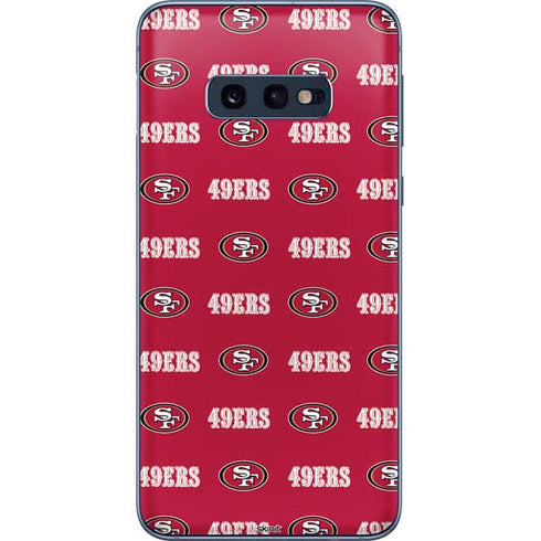 NFL San Francisco 49ers Blitz Series Galaxy S10e Skin