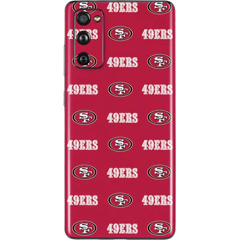 NFL San Francisco 49ers Blitz Series Galaxy S20 Fan Edition Skin