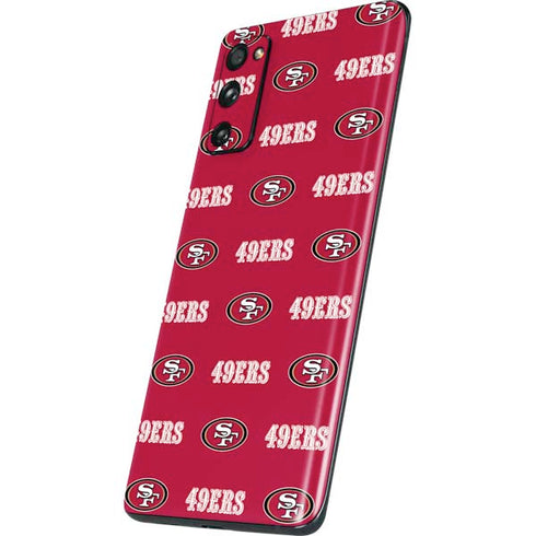 NFL San Francisco 49ers Blitz Series Galaxy S20 Fan Edition Skin