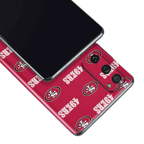 NFL San Francisco 49ers Blitz Series Galaxy S20 Fan Edition Skin