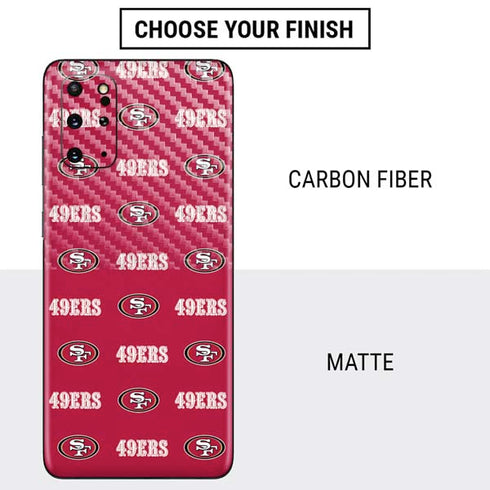 NFL San Francisco 49ers Blitz Series Galaxy S20 Plus Skin