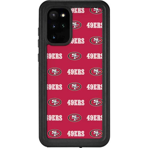 NFL San Francisco 49ers Blitz Series Galaxy S20 Plus Waterproof Case