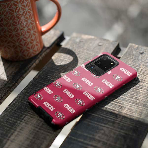 NFL San Francisco 49ers Blitz Series Galaxy S20 Ultra 5G Pro Case