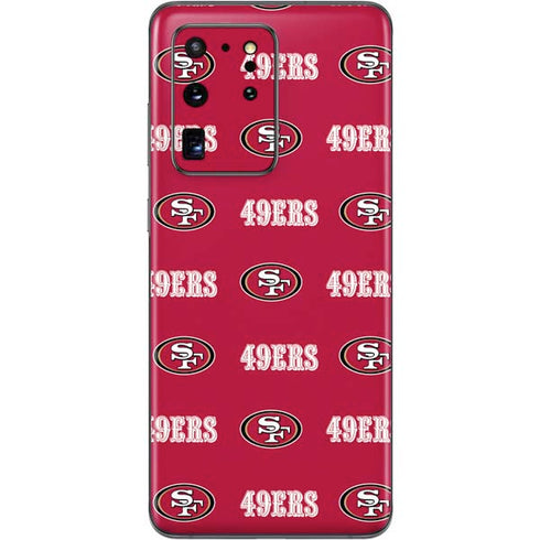 NFL San Francisco 49ers Blitz Series Galaxy S20 Ultra 5G Skin