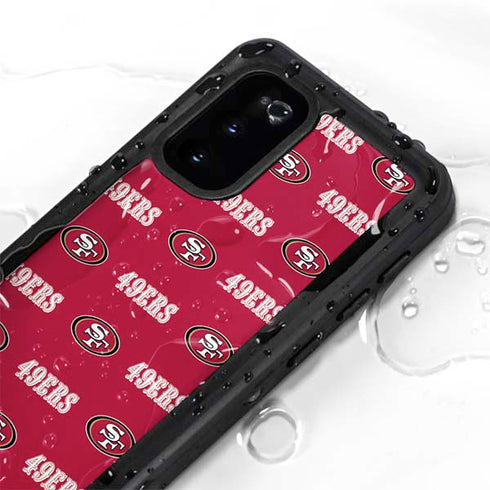 NFL San Francisco 49ers Blitz Series Galaxy S20 Waterproof Case